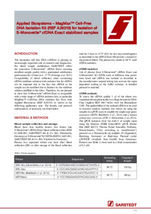 APPLICATION NOTE MagMAX Cell.